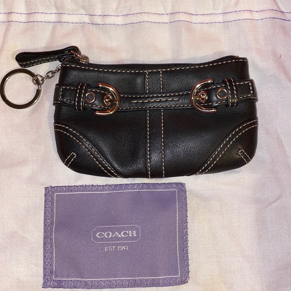 Coach soho mini skinny coin wallet